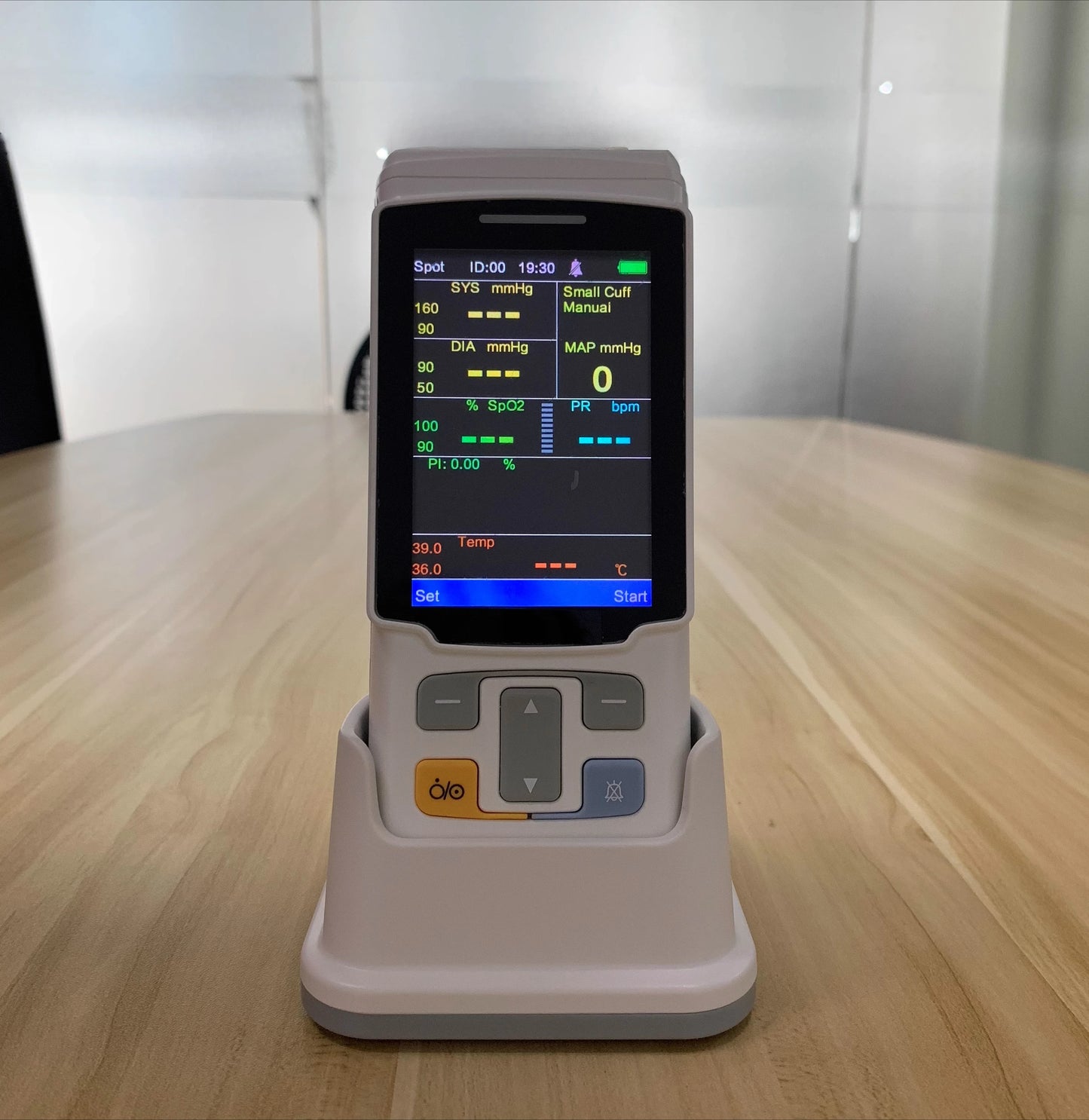 Portable Monitor ECG Monitor Blood Oxygen Temperature Vital Signs Monitor With Memory Pets Hospital Clinic Household Vet machine