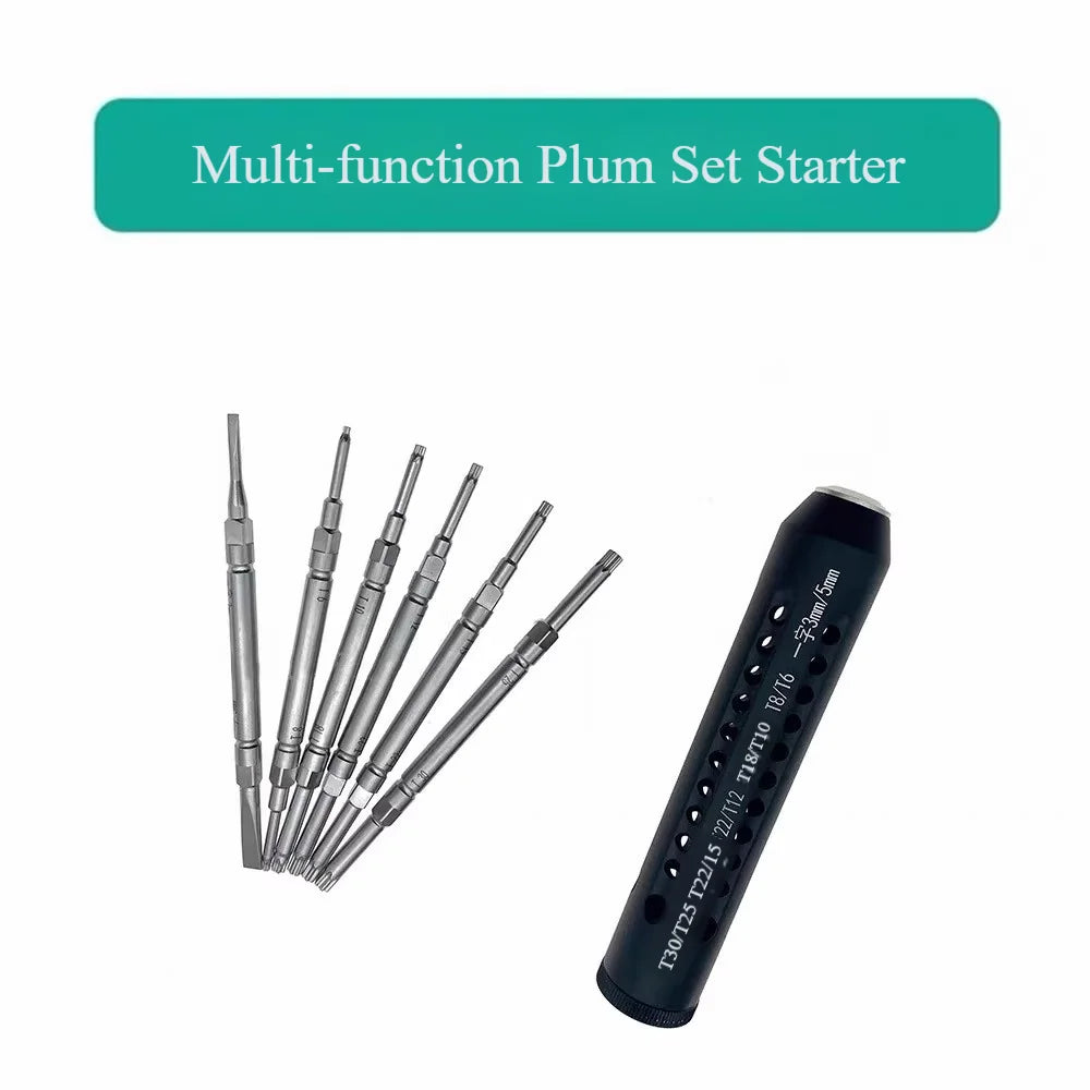 Orthopedic Surgical Screwdriver with Quick-Loading & Multifunctional Design