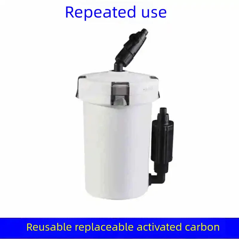 Veterinary Anesthesia Machine Scavenger Canister - Reusable Activated Charcoal Filter, Anesthesia Waste Gas Absorber