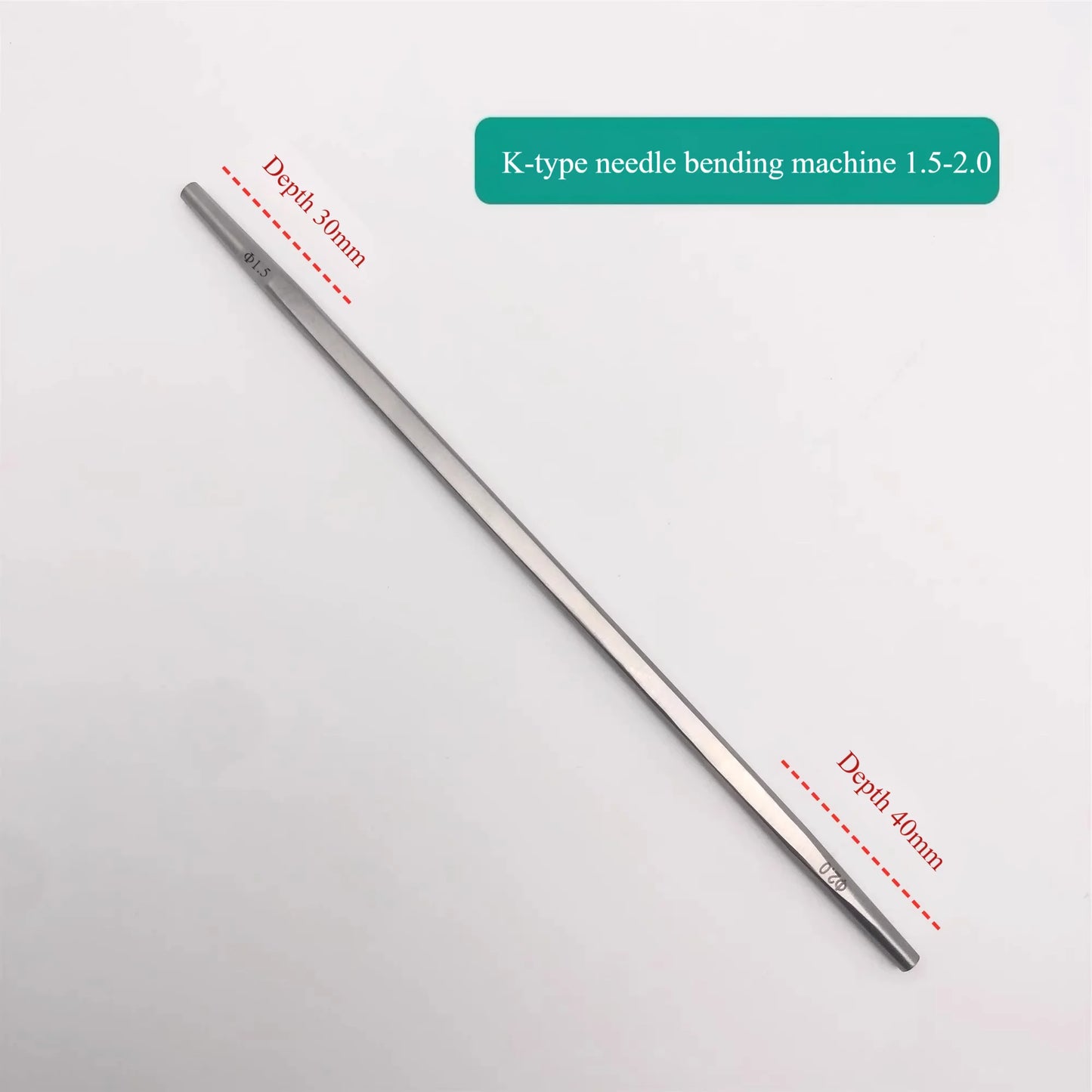 Professional Dual-Ended K-Wire Bender | Orthopedic Pin Bending Tool for Vets