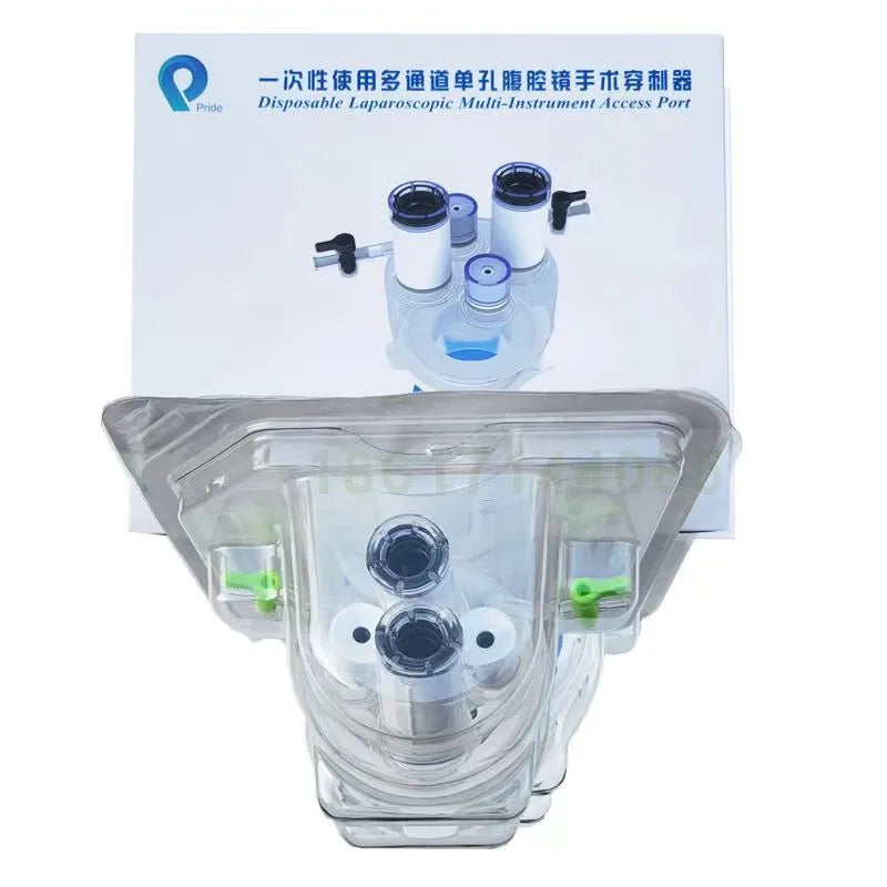 disposable laparoscopic multi-channel instrument acess port,   laparoscopic puncture device