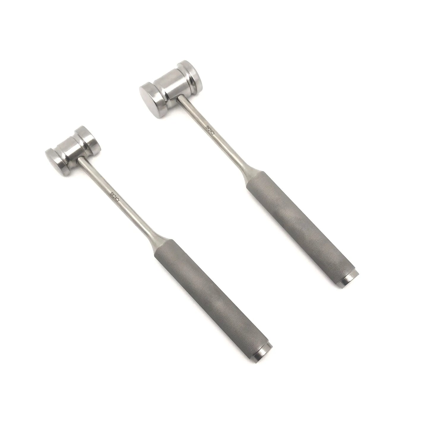 Veterinary Orthopedic Mallet Set | Wood/Metal/Silicone Handles | 300-600g Impact Options | Small Animal Surgical Hammer