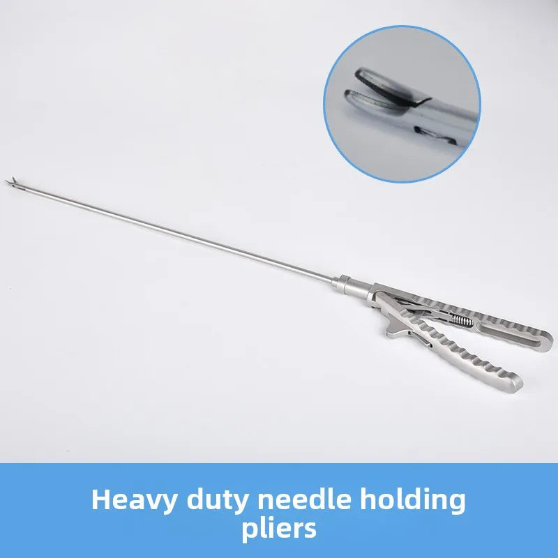 Laparoscopic training equipment, simulated practice needle holders,  curved scissors, hole and slot grippers, separation pliers