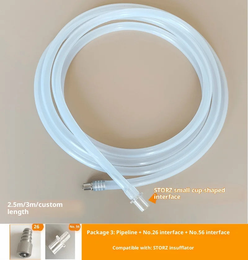 Endoscope Accessories, Insufflation Tube and Needle Connector for Olympus Stryker Storz, Insufflator Accessories