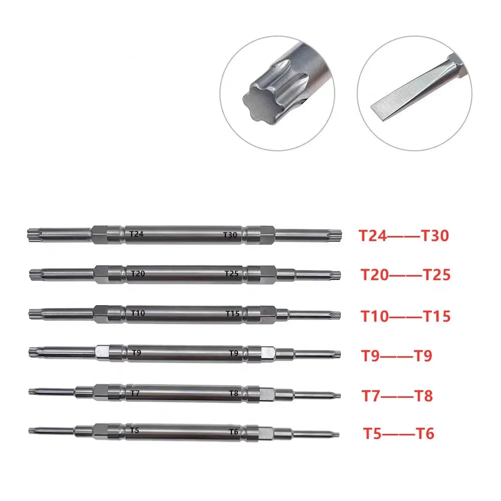Orthopedic Surgical Screwdriver with Quick-Loading & Multifunctional Design