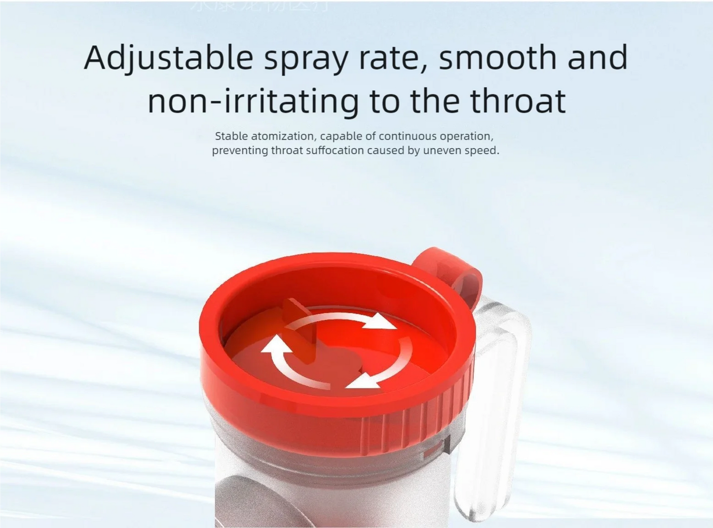 Medical Mesh Silent Nebulizer for Pet Care Portable Nebulizer Veterinary Nebulizer for Pet Respiratory, pet clinic equipment
