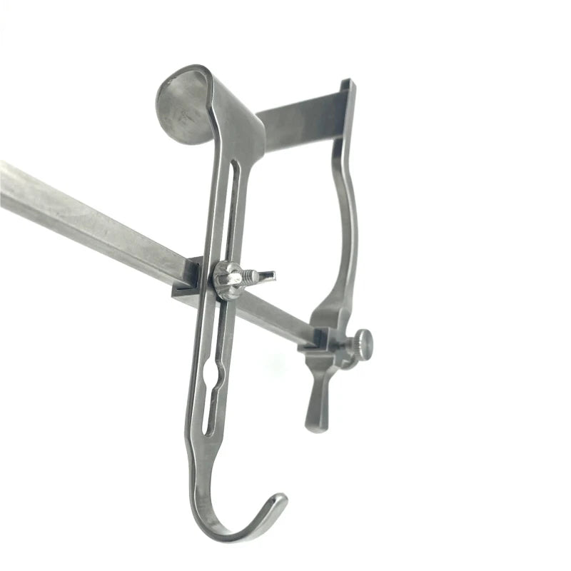 Balfour Abdominal Retractor, self retaining retractors, Abdominal Retraction with Fixed Side Blades, Max spread: 12cm